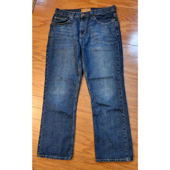Red Camel Jeans Mens Actual 32x29 Blue Medium Wash Straight Leg - Picture 2 of 15